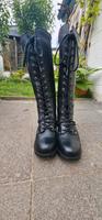 Echt Leder Gothic Stiefel  "New Rock" Damen in Gr. 38 Köln - Merkenich Vorschau