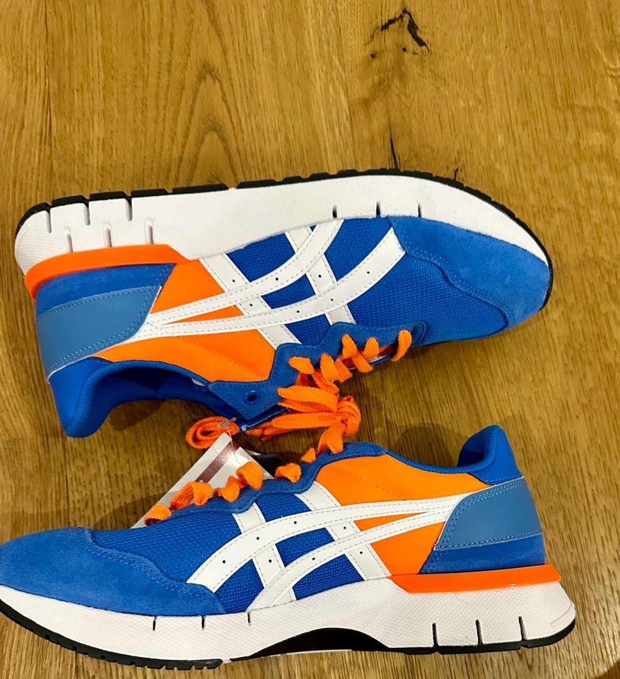 Asics Onitsuka Tiger Sneaker Gr.39 Blau Orange in Düren
