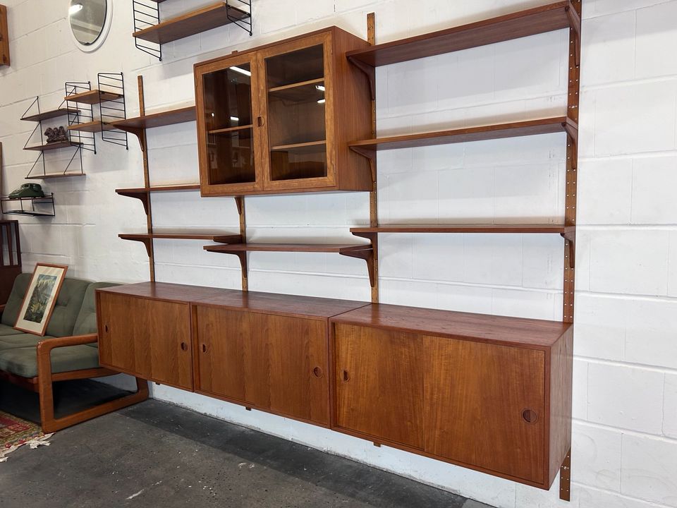 Vintage Teak HG FURNITURE Regalsystem danish 60er Sideboard in Delmenhorst