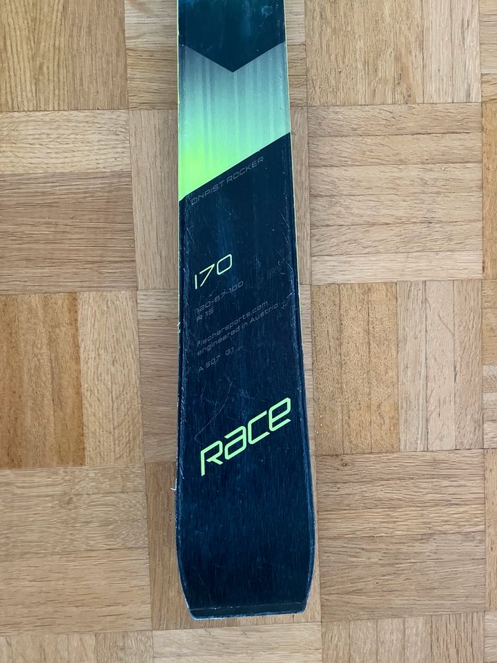 Fischer Race Carver RC4 Ski rechts 170cm in Nürnberg (Mittelfr)