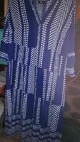 Wunderschönes Blau weißes Kleid Bodyflirt Gr. 52 Niedersachsen - Osnabrück Vorschau