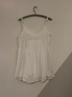 Shirt Tunika Kleid kurz Hollister Gr L weiß Bielefeld - Schildesche Vorschau