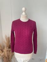 Ralph Lauren Strickpullover Zopfmuster Beere S Baden-Württemberg - Esslingen Vorschau