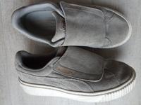 Sneaker/Slipper, PUMA, Gr. 38, helltaupe, echtes Leder, wie NEU!! Köln - Zollstock Vorschau