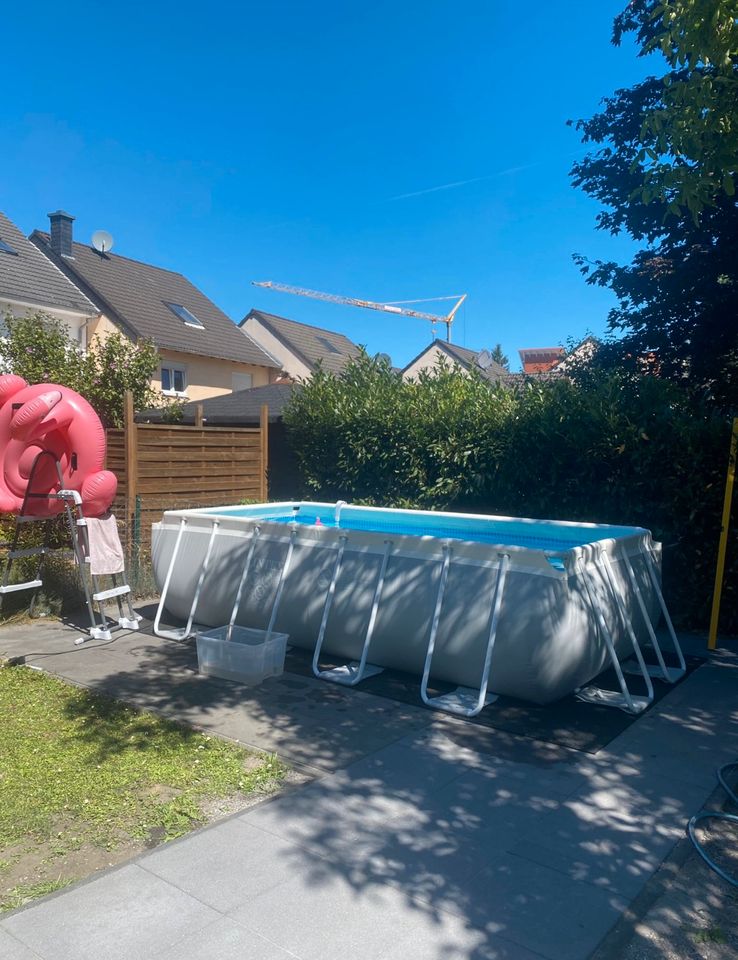 Intex Pool 400x200x100 Frame Pool Set Prism Quadra in Hürth