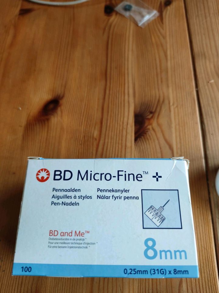 BD Micro-Fine+ 0.25x 8mm zu verschenken in Baindt