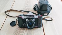 Praktica Super TL Domiplan 2,8/50 Kamera DDR mit Tasche Sachsen - Raschau-Markersbach Vorschau