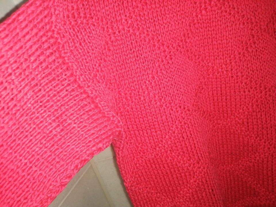 Strickpullover Handarbeit selbst gestrickt 100% Baumwolle in Krefeld