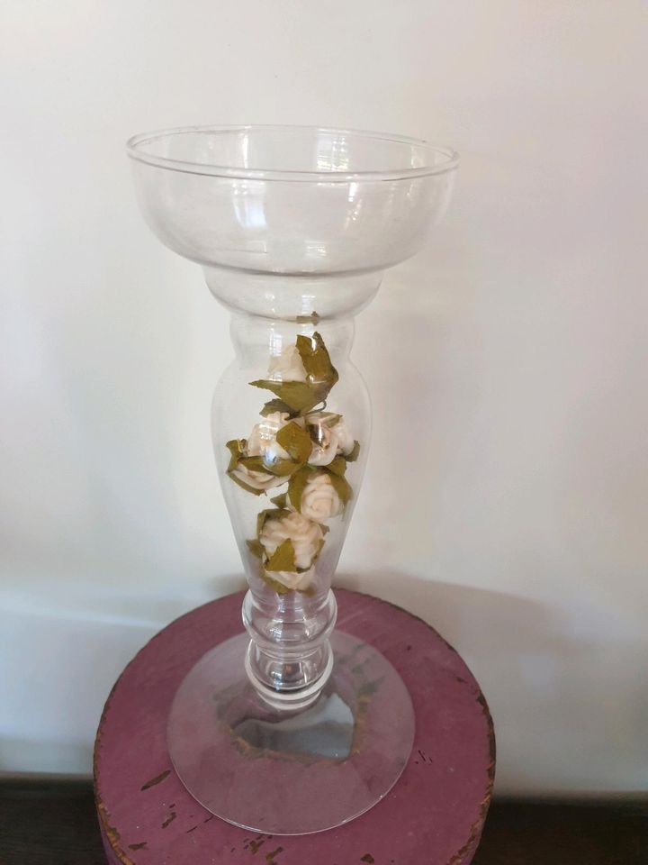 Deko, Vase, Kerzenständer, Vögel, Hochzeit, vintage in Hanstedt