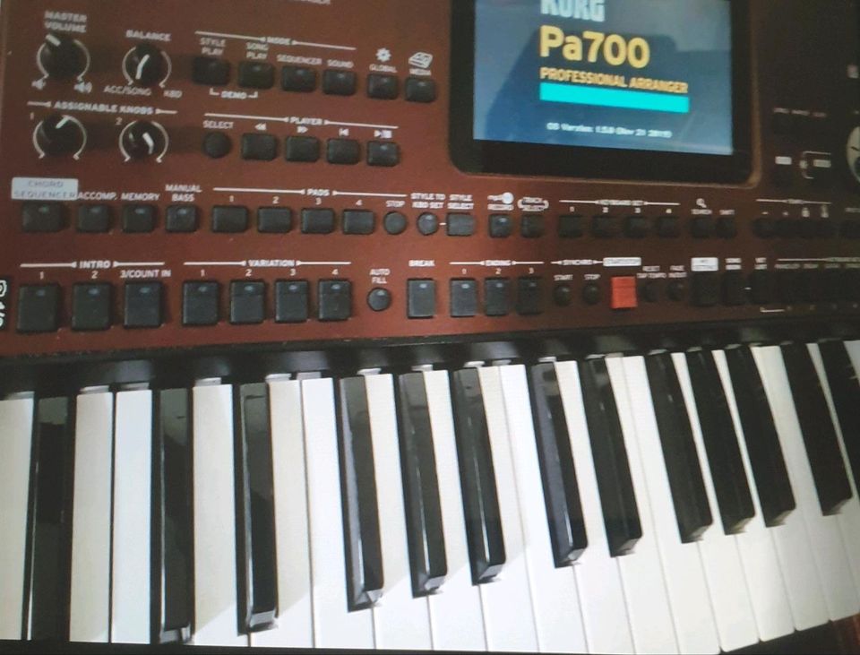 Profi Klavier Korg PA700 in Wernigerode