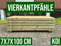 Kantholz Zaunpfosten Vierkantholz Holzpfosten - 7x7x100 - KDI Nordrhein-Westfalen - Lennestadt Vorschau