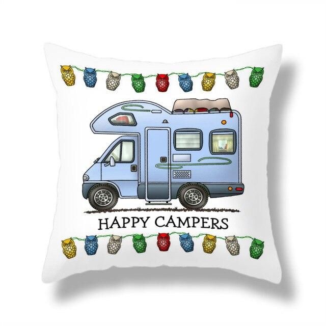 Kissenbezug Happy Camper 16 Motive für jeden Camper in Waldkraiburg