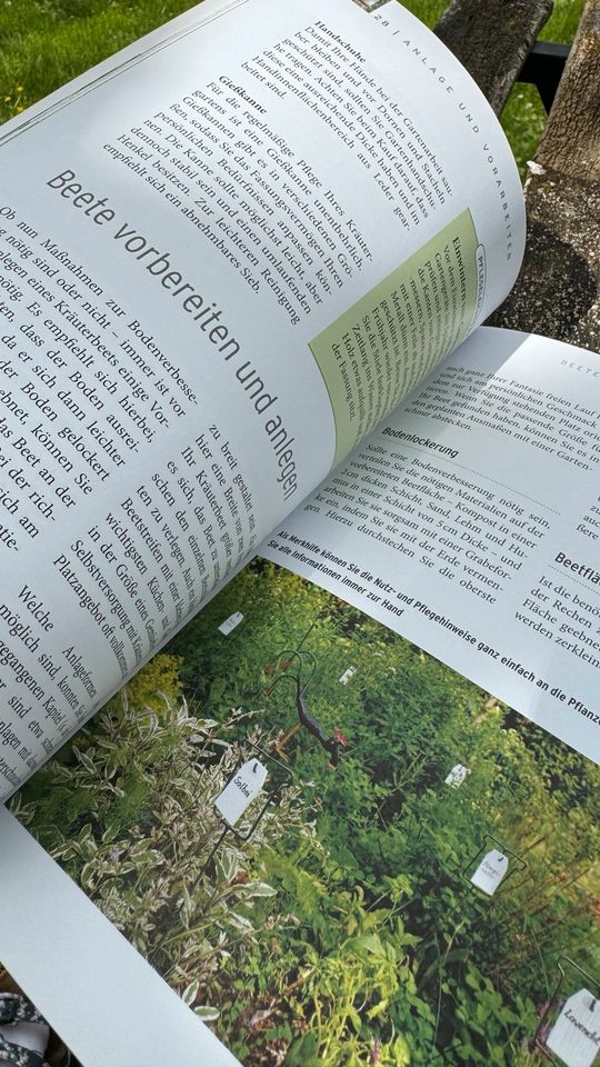 Gartenbuch KRÄUTERGARTEN - einfach gärtnern Schritt für Schritt in Stadtbergen