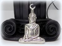 Buddha Figur ♥️ ZAMAK massiv Anhänger 22 x 35 mm an Schnur Hessen - Groß-Gerau Vorschau