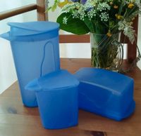 Tupperware Milch-Saftkanne, Milch-Sahnekännchen, Butter-/Kâsedose Schleswig-Holstein - Osterby  Vorschau