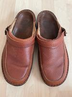 Walker Flex Leder Pantolette / Clog braun 44 Bayern - Unterhaching Vorschau