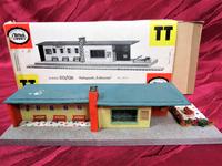Vintage TeMos DDR Falkensee Bahnhof Modeleisenbahn TT Köthen Sachsen - Bad Lausick Vorschau