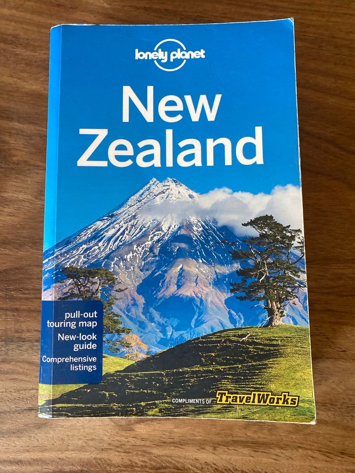 Reiseführer lonely planet New Zealand inklusive Karte in Weilheim i.OB