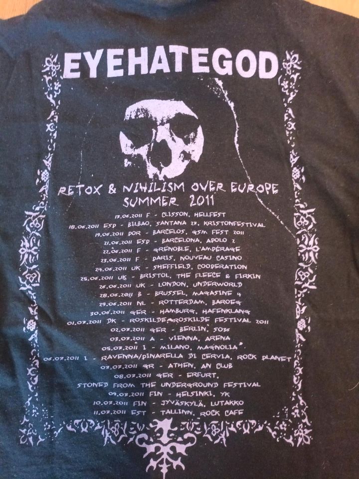 Eyehategod Tour-Shirt, sludge crowbar pantera in Düsseldorf