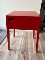 Beistelltisch Nachttisch „Selje“ von Ikea Metall in rot Nordrhein-Westfalen - Raesfeld Vorschau