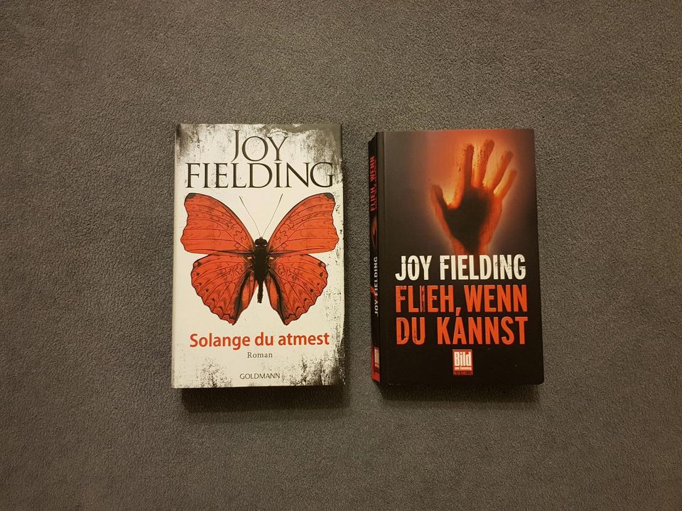 Joy Fielding: Solange du atmest + Flieh, wenn du kannst  Thriller in Erding