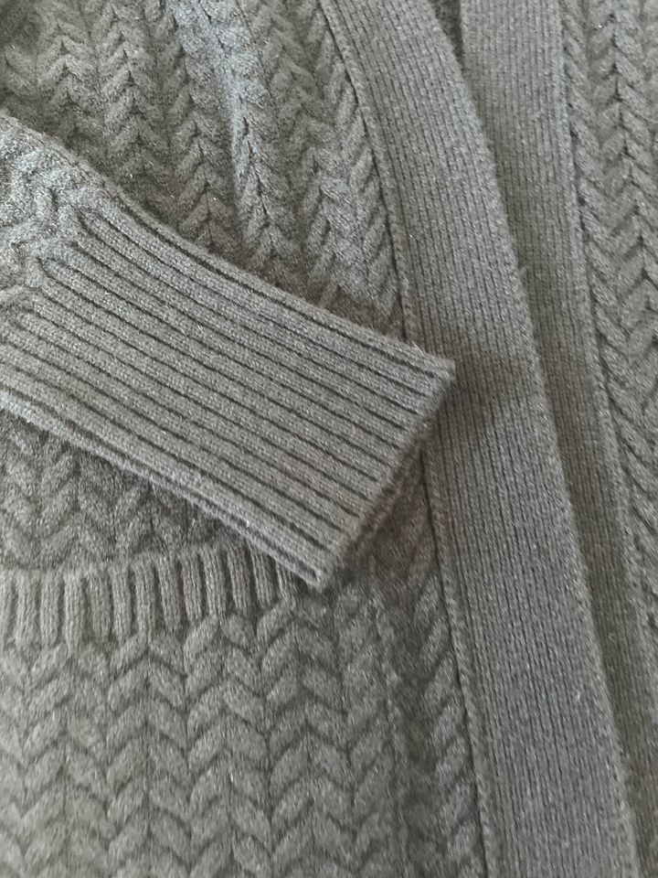 IRIS VON ARNIM Cashmere Mantel Zopfmuster Gr. M in Völklingen