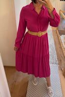Pinkes Sommerkleid Gr. M 100% Viskose ohne Gürtel Bayern - Teisendorf Vorschau