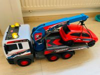 Großer Abschlepptruck von Dickie Toys mit Licht + Sound inkl Auto Baden-Württemberg - Flein Vorschau