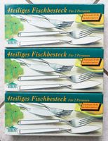 Fischbesteck 4teilig Edelstahl hochglanzpoliert Rheinland-Pfalz - Montabaur Vorschau