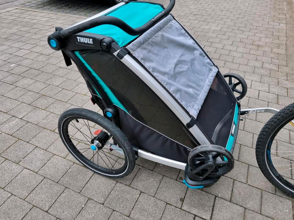 THULE Chariot Lite 2 Zweisitzer Fahrradanhänger Kinderanhänger in Karlsruhe