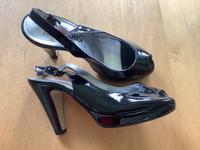 Schicke Sutor Pumps Sandalen schwarz in Lackoptik Gr. 37 Bayern - Neumarkt i.d.OPf. Vorschau