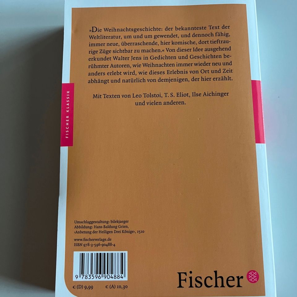 Buch "Es begibt sich aber zu der Zeit" (Weihnachtsgeschichte) in Wolfsburg