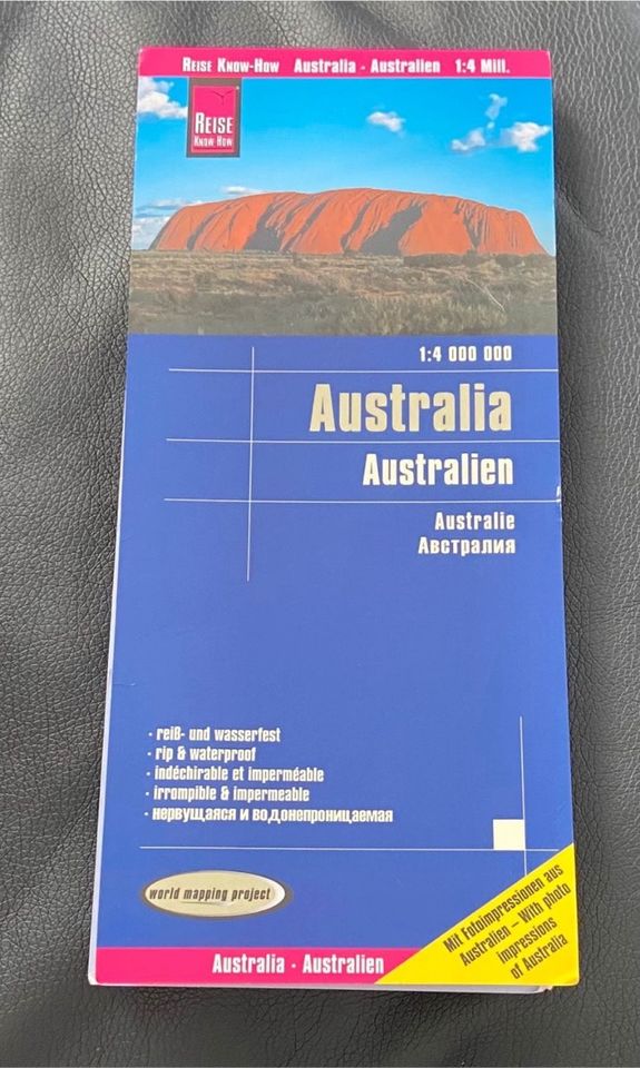 Reise Know-How Landkarte Australien in Manching