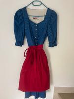 Blaues Vintage Dirndl Bayern - Vaterstetten Vorschau