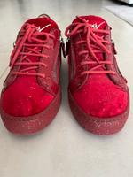 Giuseppe Zanotti rote Frankie Sneakers - nicht mehr hergestellt! Bayern - Altenbuch Vorschau