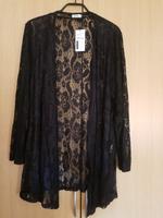 NEU Spitzen Jacke schwarz MEANEOR Gr. 46/48 Sachsen - Burkau Vorschau