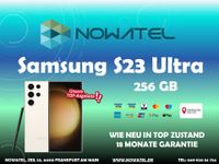 ✅ SAMSUNG S23 ULTRA 256GB WIE NEU IN WEISS-CREAM NUR 779 € ✅ Frankfurt am Main - Innenstadt Vorschau