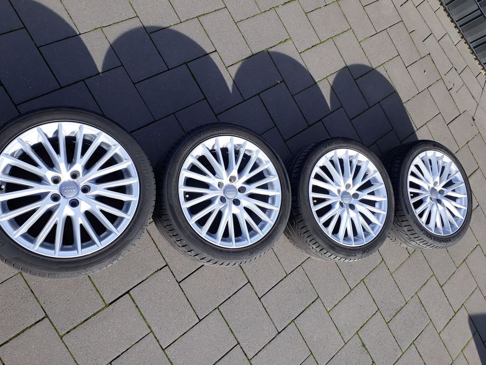 Audi TT original 18" Alufelgen mit 245/40ZR18 Sommerreifen 5x112 in Olsberg