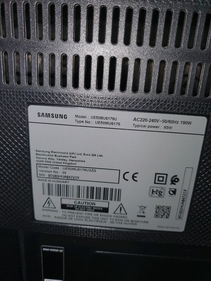 Samsung Smart UHD 4k TV 50 Zoll (128 CM) in Berlin