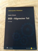 Haimo Schack BGB Allgemeiner Teil Niedersachsen - Königslutter am Elm Vorschau