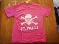 St. Pauli Totenkopf Herren Tshirt Jolly Roger XL FCSP Unikat Pink Niedersachsen - Seevetal Vorschau