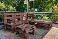 Paletten Couch Sofa Terrasse Garten Möbel Kissen Lasur Stuttgart - Mühlhausen Vorschau