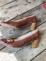 Trachtenschuhe zum Dirndl, Leder, Salamander, 39 Bayern - Großmehring Vorschau