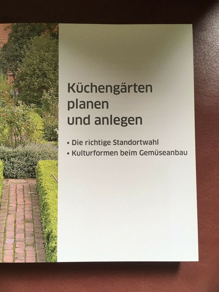 Buch Küchengarten köstlich & gesund Gemüse Kräuter Obst Salat in Hille