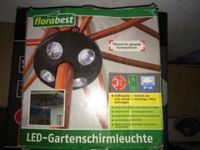 Florabest 24 LED Gartenschirmleuchte Ø28-48mm IP44 Sonnenschirm Hessen - Brechen Vorschau