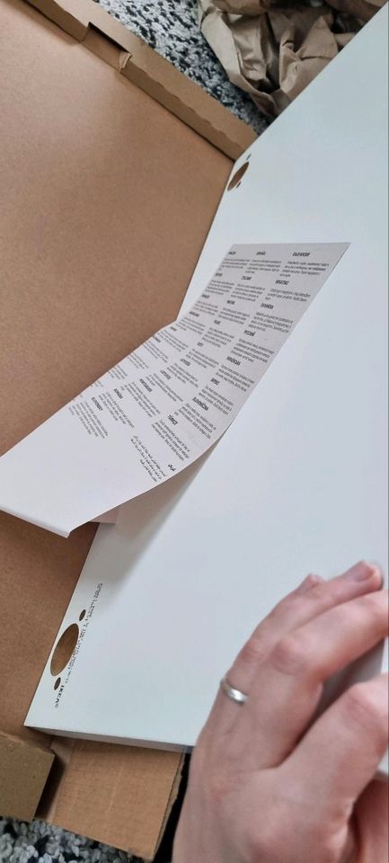 Ringhult Tür Ikea Method Küche weiß hochglanz 40×60 in Inden