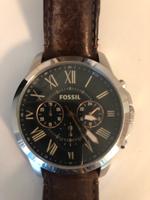 Fossil Herrenuhr mit Lederarmband Niedersachsen - Delmenhorst Vorschau