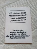 25 Jahre DGB Broschüre 1974 Baden-Württemberg - Rottweil Vorschau