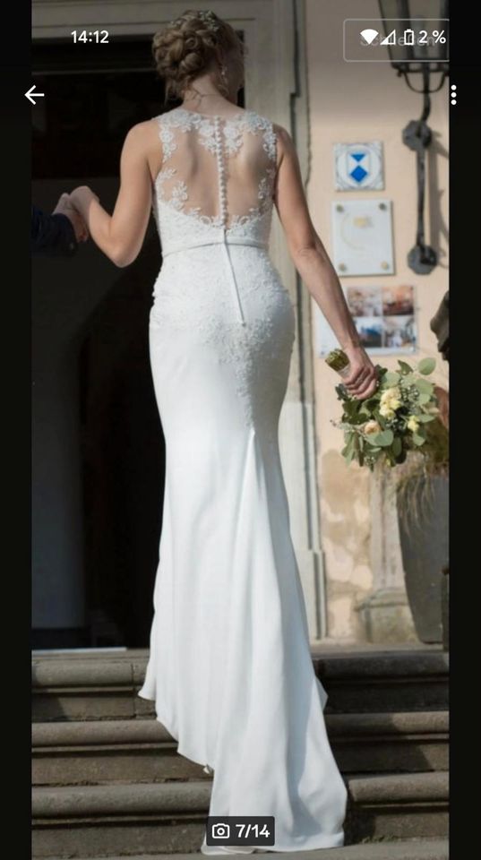 Brautkleid Fit and Flare ivory in Rackwitz