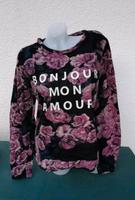Pullover schwarz dunkelblau lila Rosen schwarzblau pink marine Baden-Württemberg - Schwieberdingen Vorschau